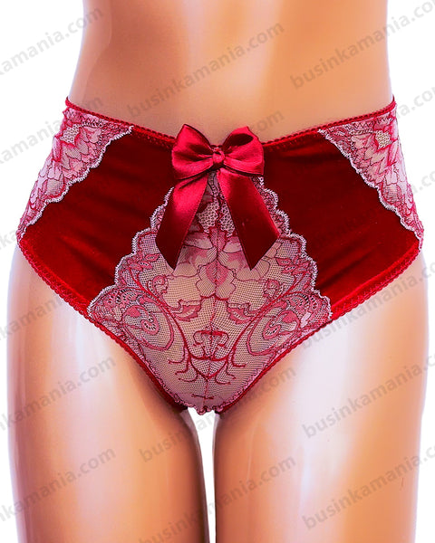 "Rose" Bikini Panties Sewing Pattern – Romantic High-Waist Knickers