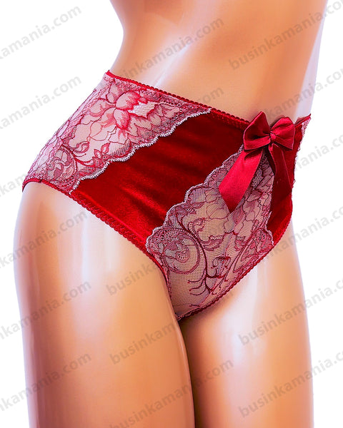 "Rose" Bikini Panties Sewing Pattern – Romantic High-Waist Knickers