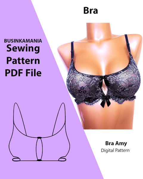 Bra "Amy" – Beginner-Friendly Bralette Sewing Pattern