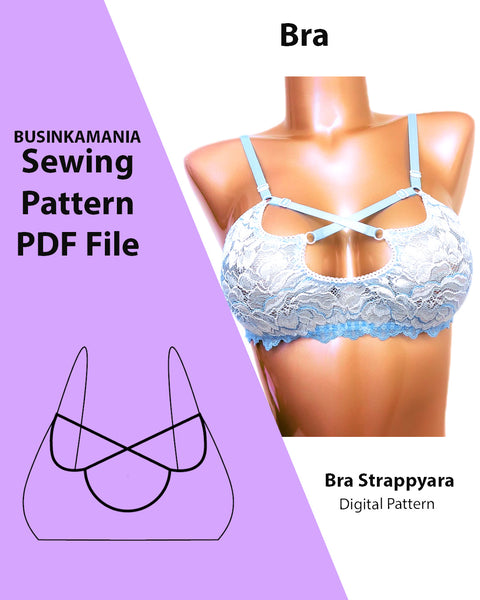 DIY Bralette "Strappyara" – Lingerie, Swimwear, Activewear + Tutorial