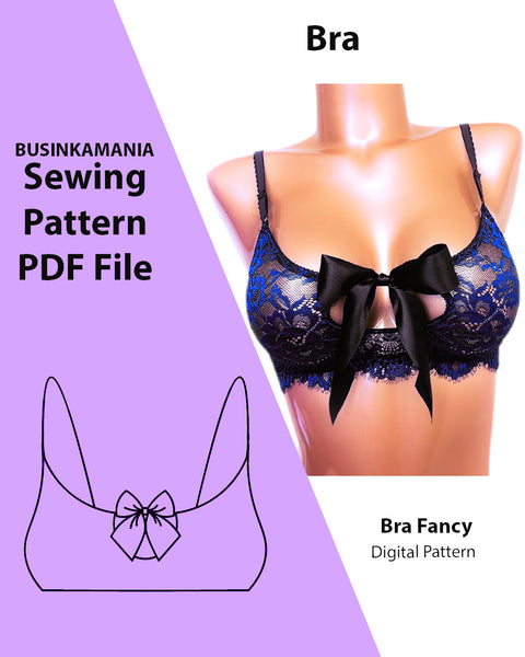 Make DIY Beginner-Friendly Bra “Fancy” With Sewing Pattern