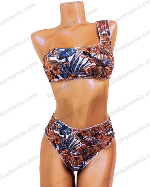 Set - Thong High + Top Tropicana - Sewing Pattern