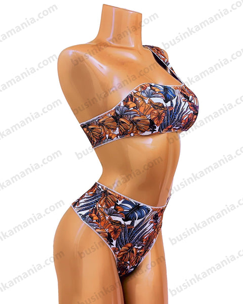 Set - Thong High + Top Tropicana - Sewing Pattern