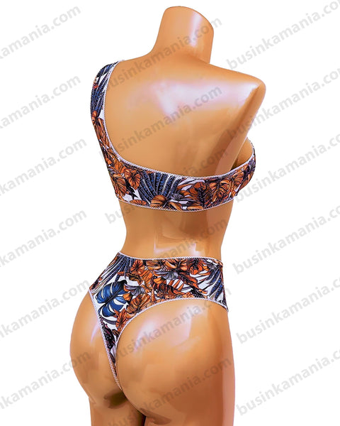 Set - Thong High + Top Tropicana - Sewing Pattern