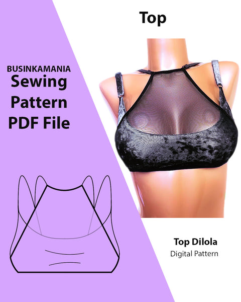 Top Dilola Sewing Pattern