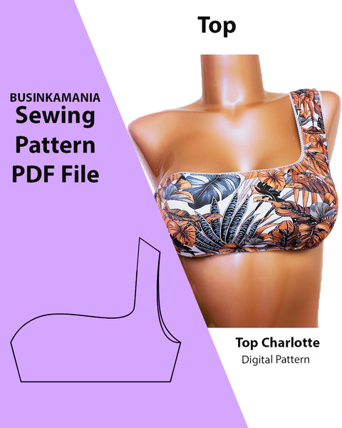 Top Tropicana Sewing Pattern