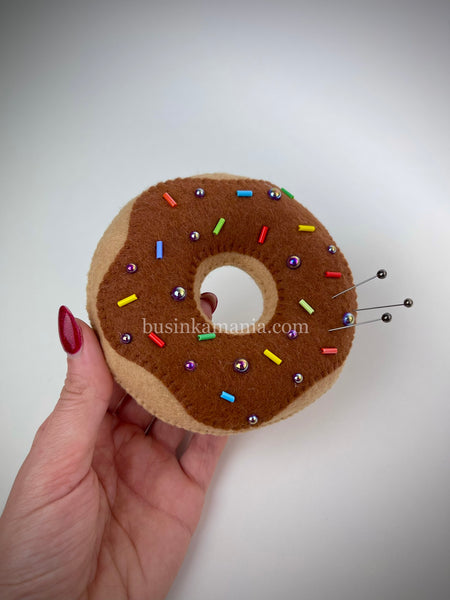 Donut Felt Toy Sewing Pattern