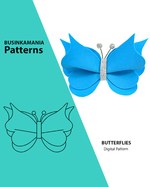 3-in-1 Butterfly Foam Pattern & Video Tutorial