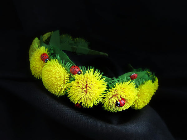 Dandelion Foam Flower Pattern with PDF + Video Tutorial