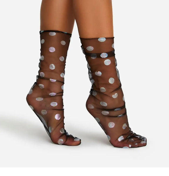 Mesh Socks Sewing Pattern