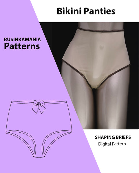 Shaping Briefs Sewing Pattern – Beginner-Friendly DIY Underwear