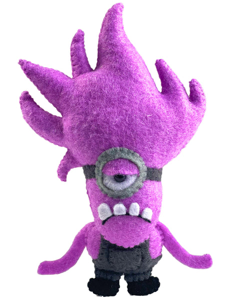 Выкройка для шитья войлочной игрушки Minion Diabolico