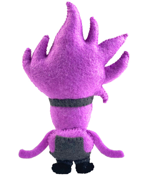 Выкройка для шитья войлочной игрушки Minion Diabolico