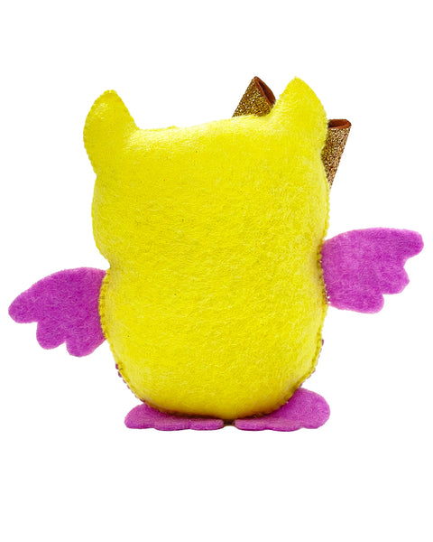 Выкройка для шитья войлочной игрушки "Сова"