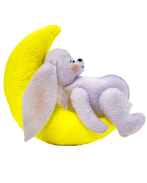 Выкройка для шитья фетровой игрушки Sweet Bunny
