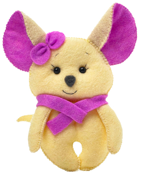 Mouse Toy Felt Sewing Pattern