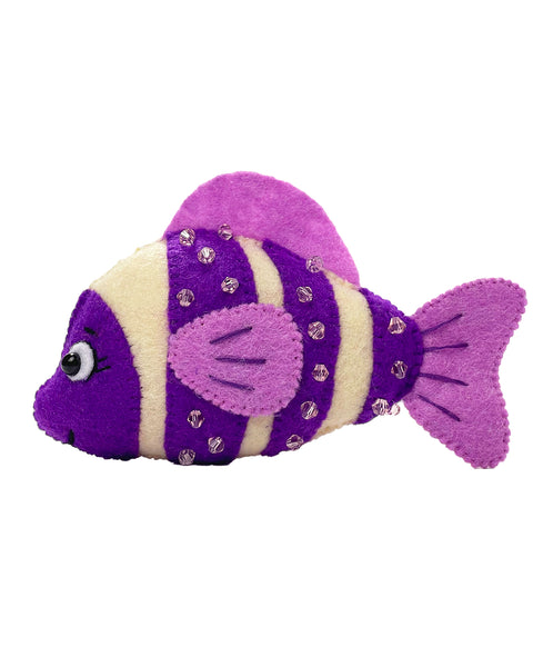 Clownfish Toy Felt Sewing Pattern