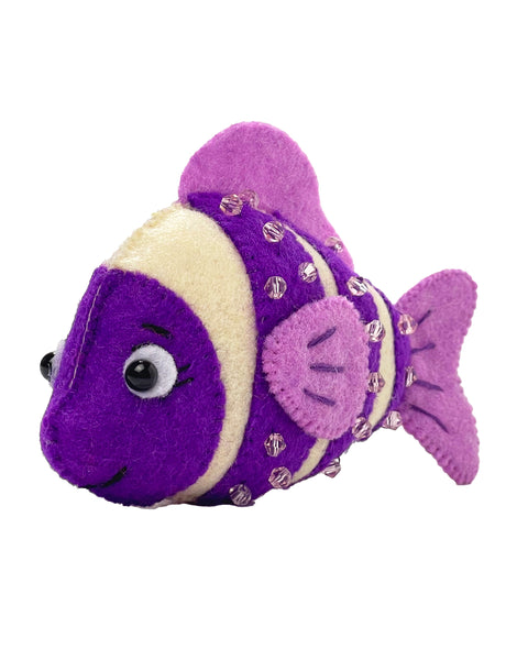Clownfish Toy Felt Sewing Pattern