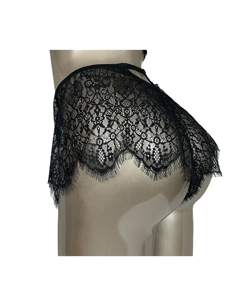 Cozy Lace Sleeping Shorts Sewing Pattern with Video Instruction