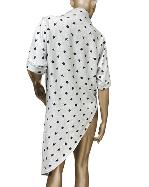 High Low Hem Tunic Dress Sewing Pattern