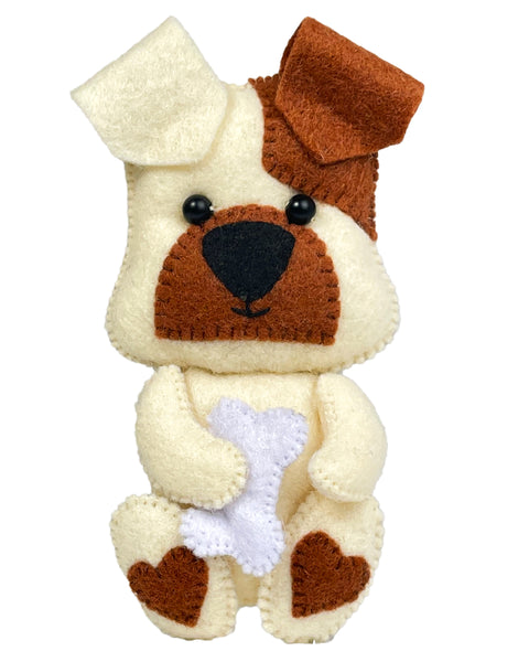 Dog 3 Toy Felt Sewing Pattern