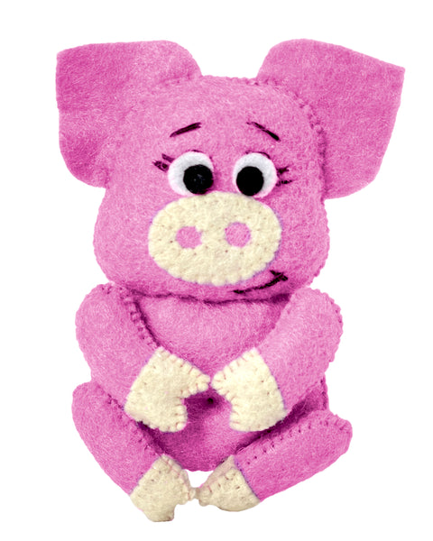 Pig 1 Felt Toy Sewing Pattern