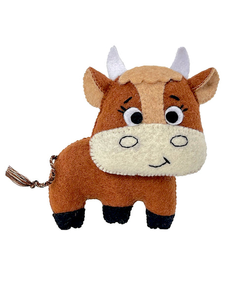 Cow 1 Toy Felt Sewing Pattern