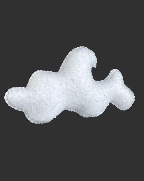 Sea Waves and Cloud Felt Toy Sewing Pattern