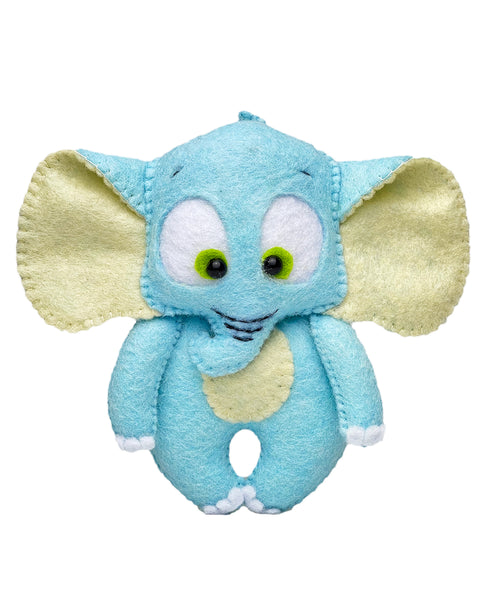Elephant 2 Felt Toy Sewing Pattern