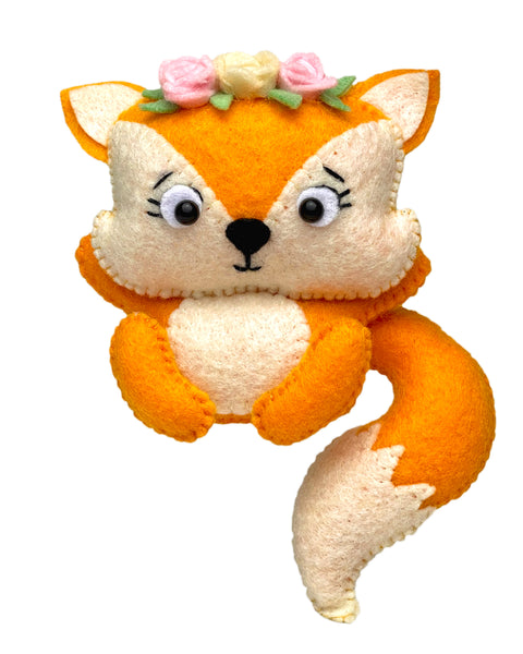 Fox 2 Felt Toy Sewing Pattern