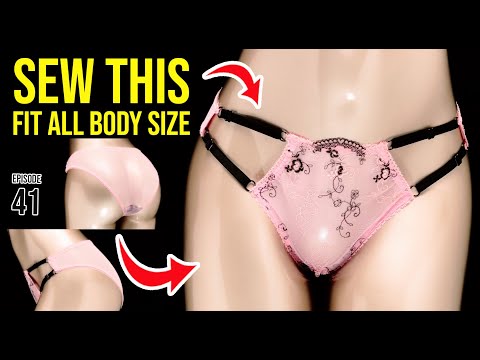Bikini "Cheeky" Panties Sewing Pattern – Beginner-Friendly and Adjustable DIY Project
