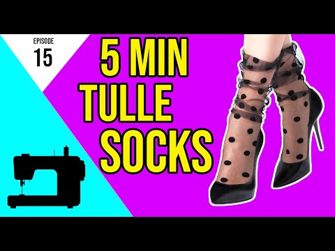Mesh Socks Sewing Pattern