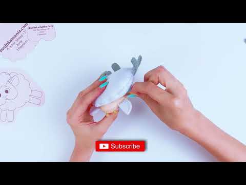 Sheep 2 Felt Toy Sewing Pattern