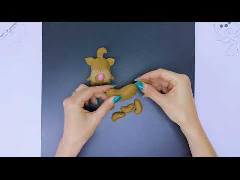 Dog Yorkshire Terrier Felt Toy Sewing Pattern