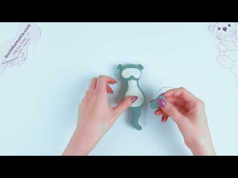 Otter 1 Felt Toy Sewing Pattern