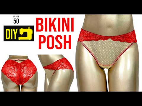 Bikini "Posh" Panties Sewing Pattern – Beginner-Friendly DIY Underwear