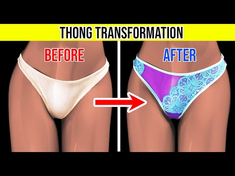 "Classic" Thong Panties Pattern with Video Tutorial – DIY Underwear
