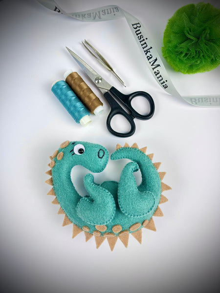 Wuerhosaurus Felt Toy Sewing Pattern