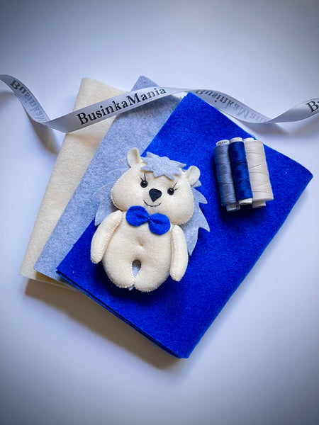 Hedgehog Toy Felt Sewing Pattern