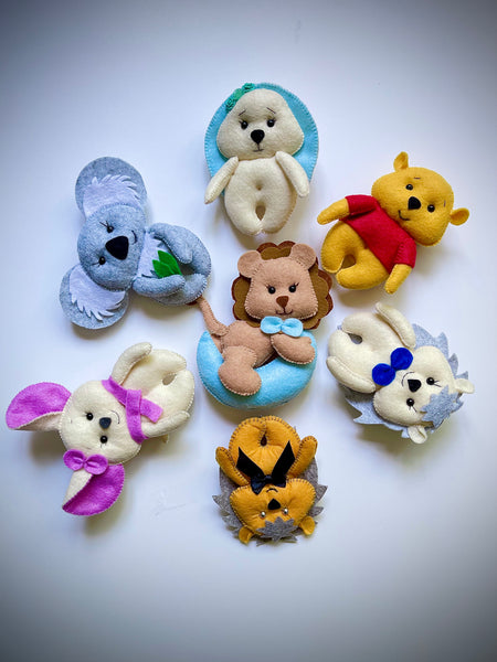 Mouse Toy Felt Sewing Pattern