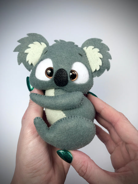 Koala 3 Felt Toy Sewing Pattern