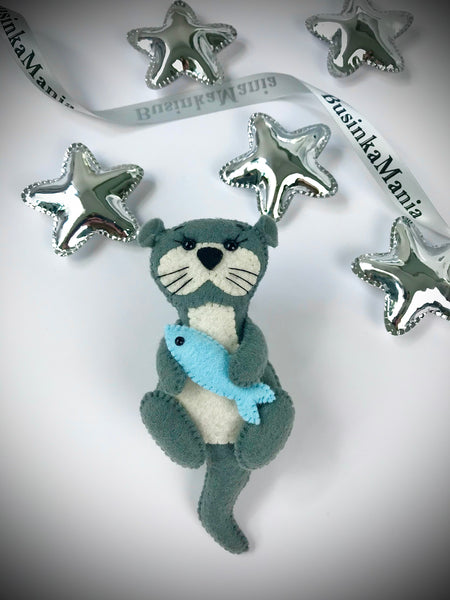 Otter 1 Felt Toy Sewing Pattern