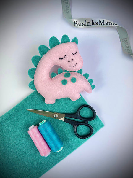 Diplodocus Felt Toy Sewing Pattern