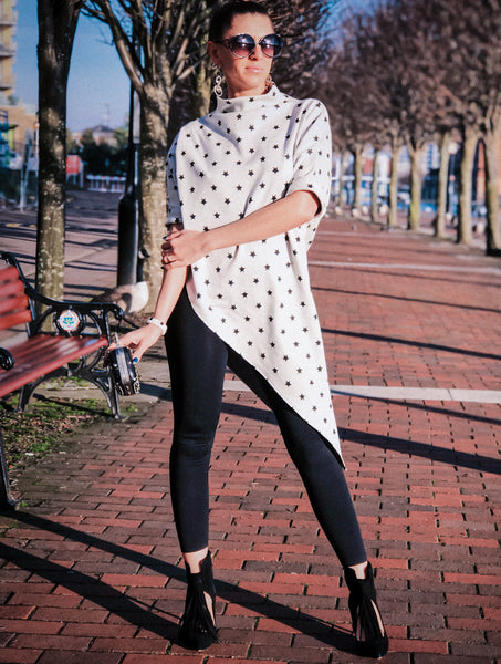 High Low Hem Tunic Dress Sewing Pattern