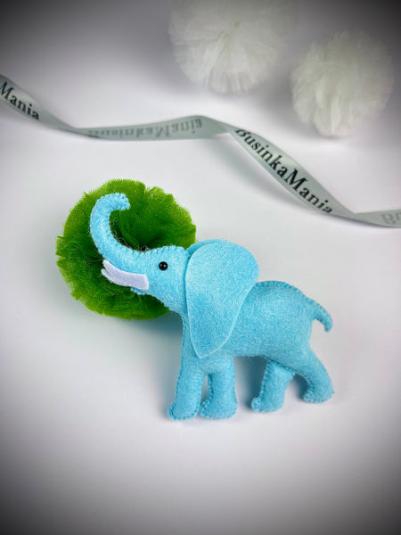 Elephant-1 Felt Toy Sewing Pattern
