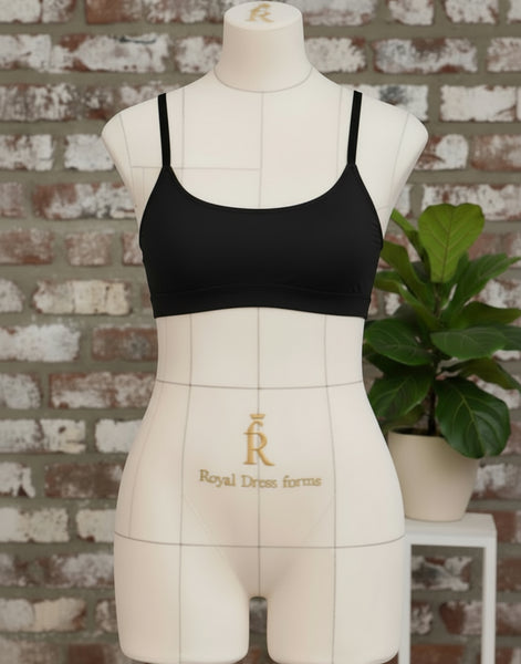 Sewing Pattern “Sport” – DIY Crop-Top / Bra With Step-by-Step Tutorial
