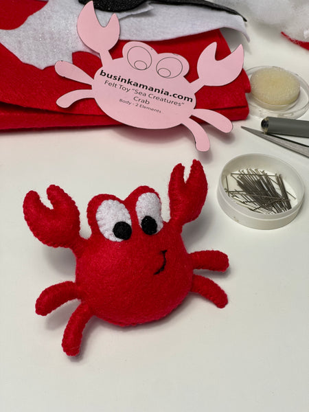 Schnittmuster für ein Frenchie-Filzspielzeug für Hunde