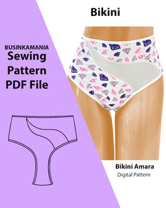 Bikini Amara Sewing Pattern
