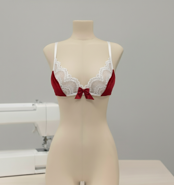 "Romantic" Bralette Sewing Pattern – Beginner-Friendly DIY Lingerie