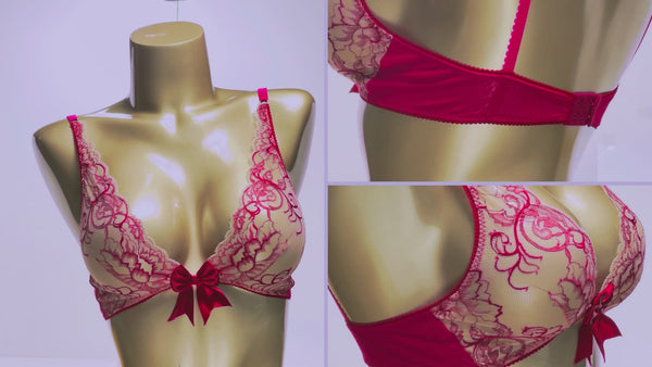 Set - Bralette Classic + Thong Romantic - Sewing Pattern